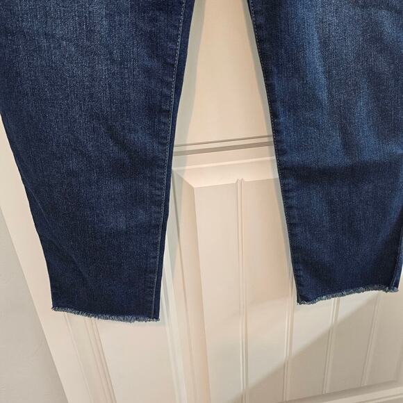 Sofia Vergara Mid Rise Skinny Ankle Jeans Womens Size 20 Dark Wash Denim Stretch - Picture 4 of 11